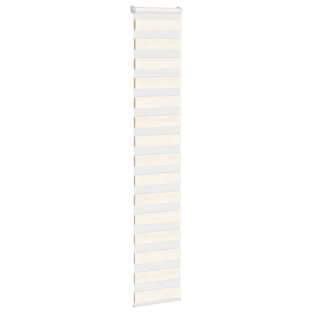 VidaXL Zebra-Rollo 45x230 cm Stoffbreite 40,9 cm Marmorbeige