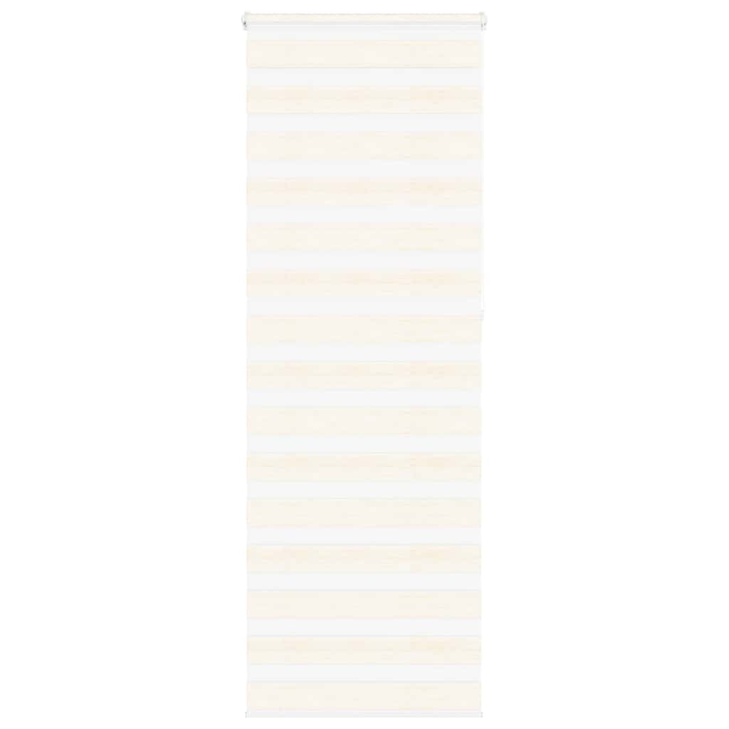 VidaXL Zebrarollo 80x230 cm Stoffbreite 75,9 cm Polyester Marmor Beige