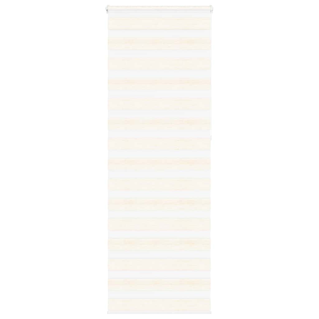 VidaXL Zebra-Rollo 90x230 cm Stoffbreite 85,9 cm Marmorbeige