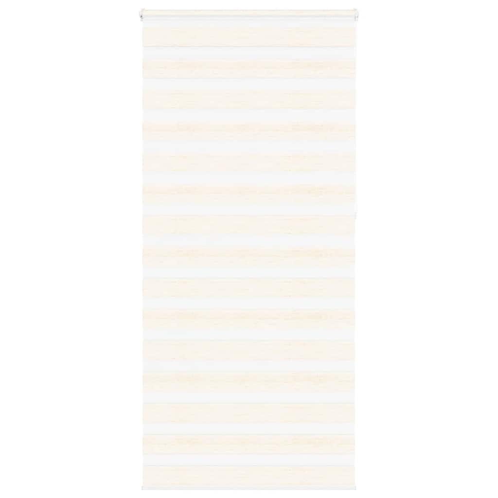 Vidaxx Zebra-Rollo 115x230 cm Stoffbreite 110,9 cm Marmorbeige