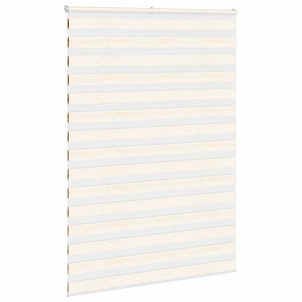VidaXL Zebrarollo Marmorbeige 165x230 cm Stoffbreite 160,9 cm Polyester