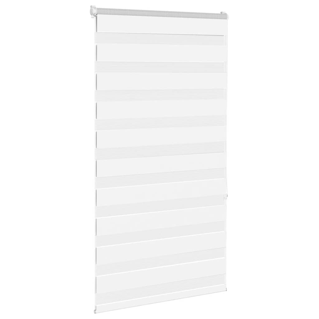 Vidaxx Zebra-Rollo 75x150 cm Stoffbreite 70,9 cm Polyester weiß