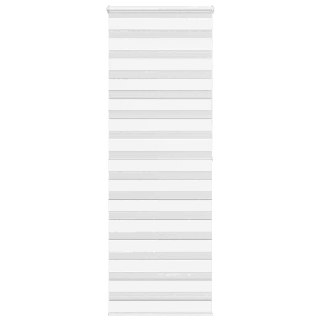 Vidaxx Zebra-Rollo 85x200 cm Stoffbreite 80,9 cm Polyester weiß