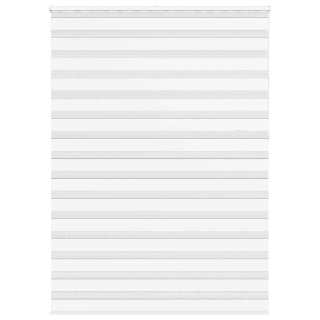 VidaXL Zebra-Rollo 165x230 cm Stoffbreite 160,9 cm Polyester weiß