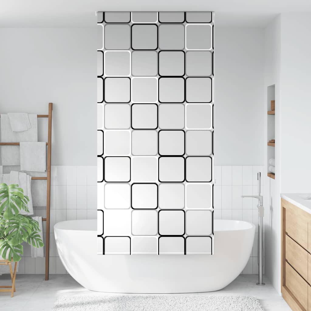 Vidaxx Duschrollo 90x240 cm, Stoffbreite 86 cm