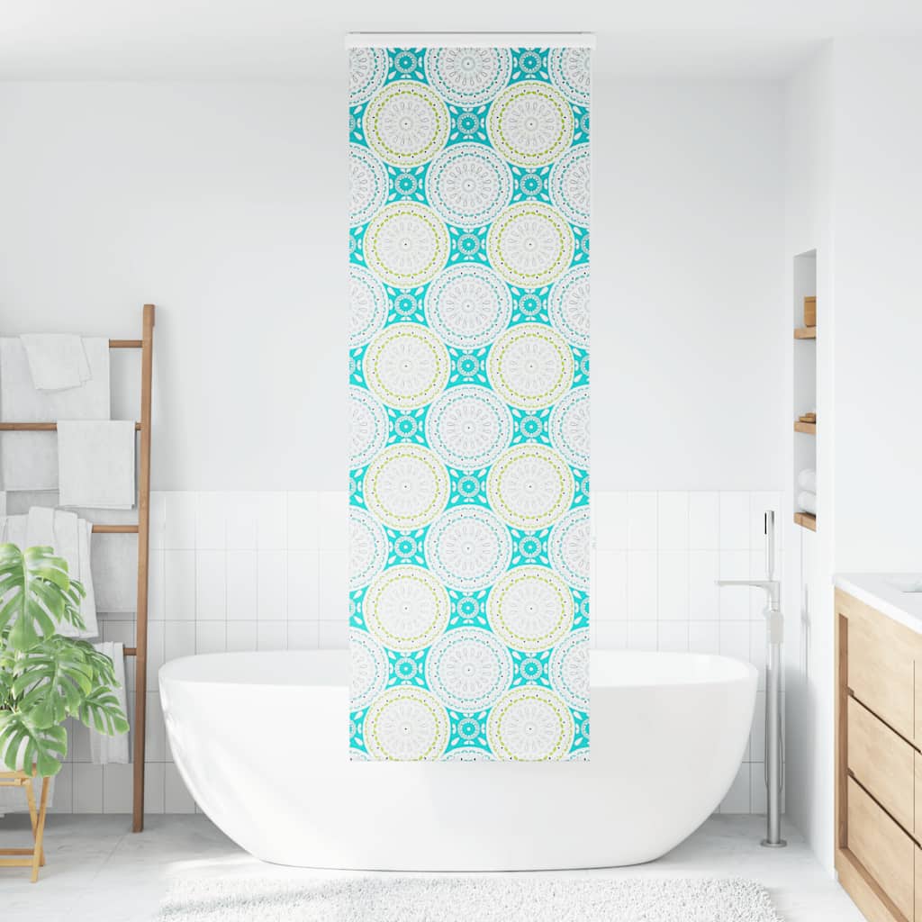 Vidaxl doucherolgordijn met cassette 70x240 cm stofbreedte 66 cm