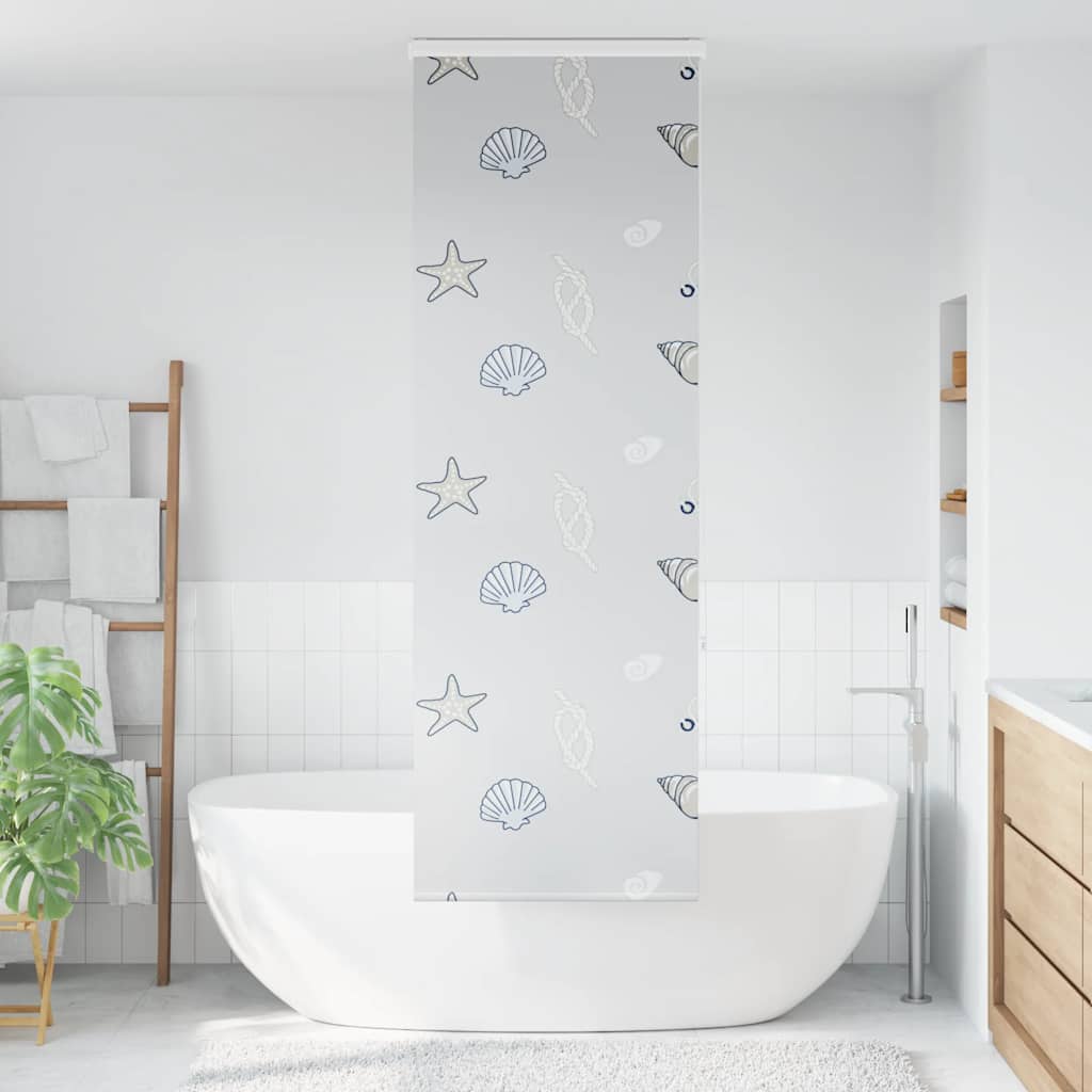 Vidaxl doucherolgordijn met cassette 60x240 cm stofbreedte 56 cm