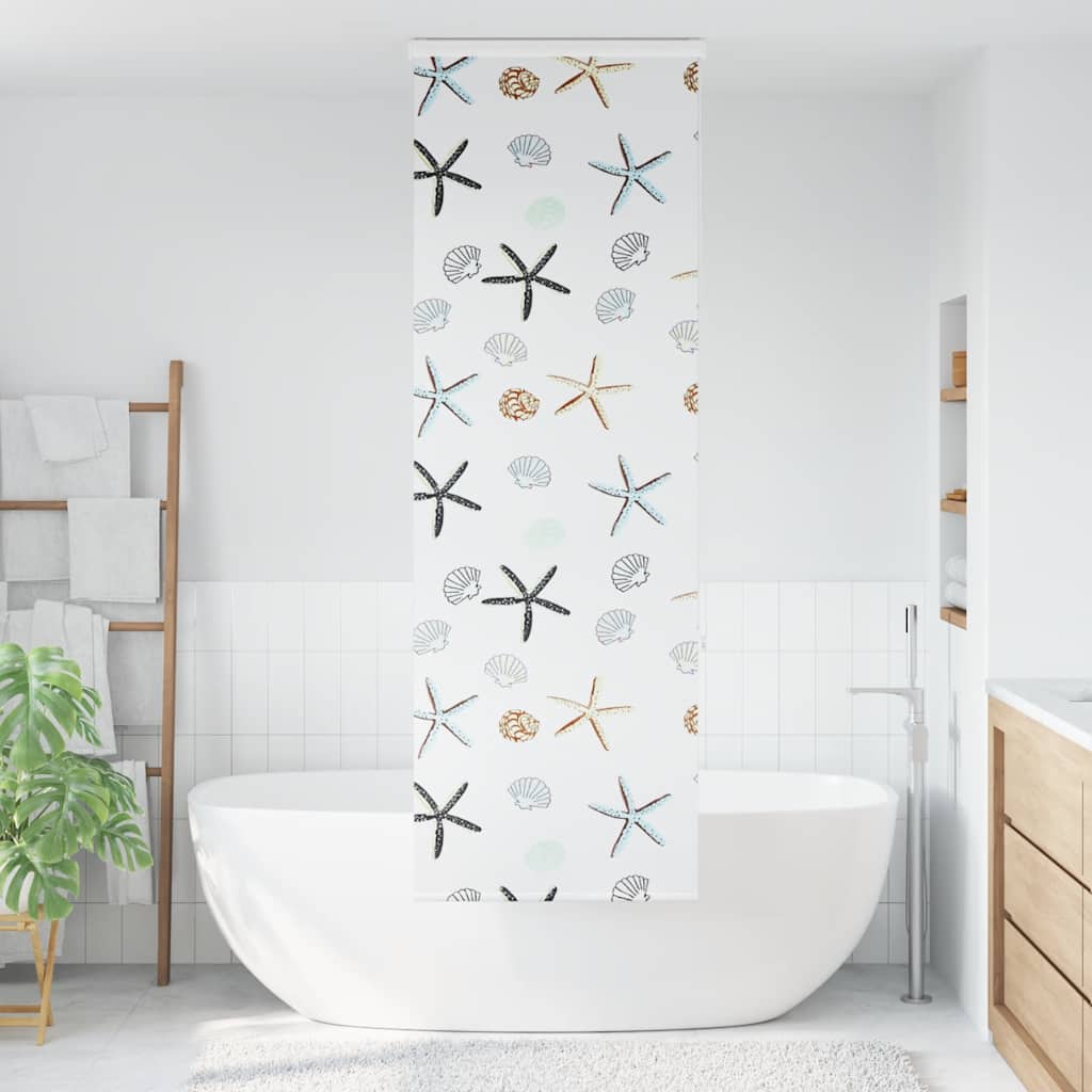 Vidaxl doucherolgordijn met cassette 60x240 cm stofbreedte 56 cm