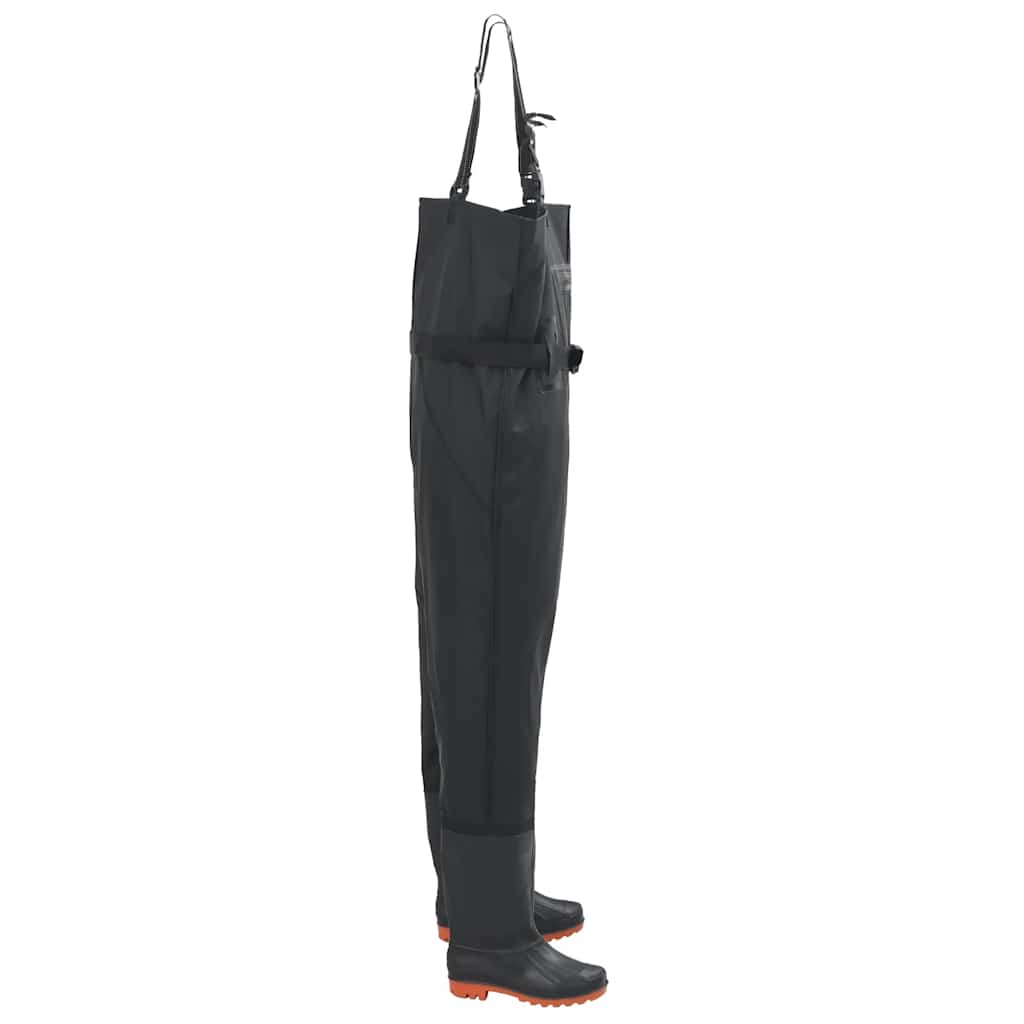 Vidaxl Watanzug mit Stiefeln und Gürtel Größe 43 schwarz