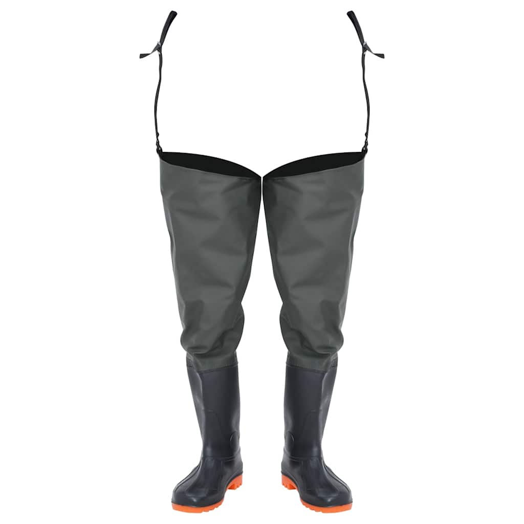VidaXL Angelstiefel Größe 45 dunkelgrün