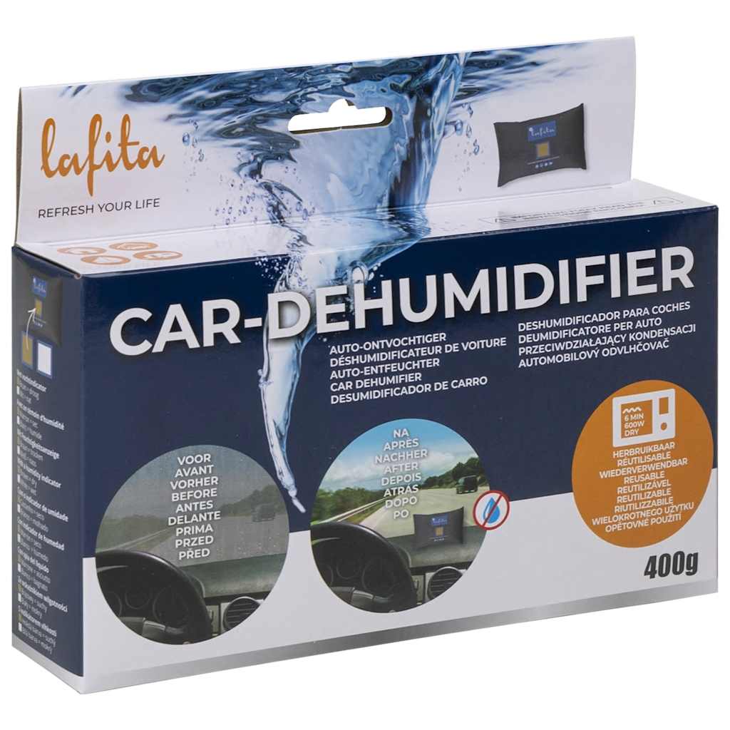 Vidaxl Luftentfeuchter für das Auto wiederverwendbar 2 Stück 400 g