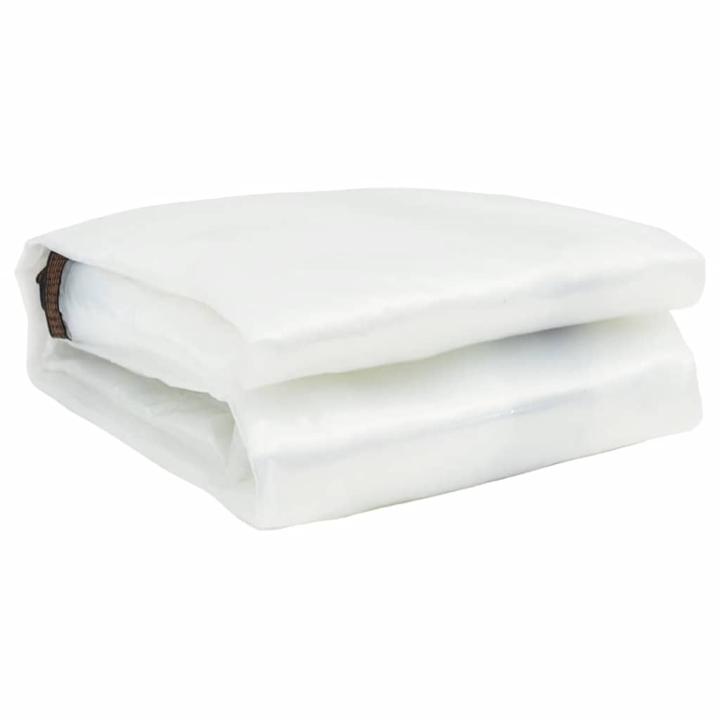 Vidaxx transparente Plane mit Ösen 1x8 m Polyethylen