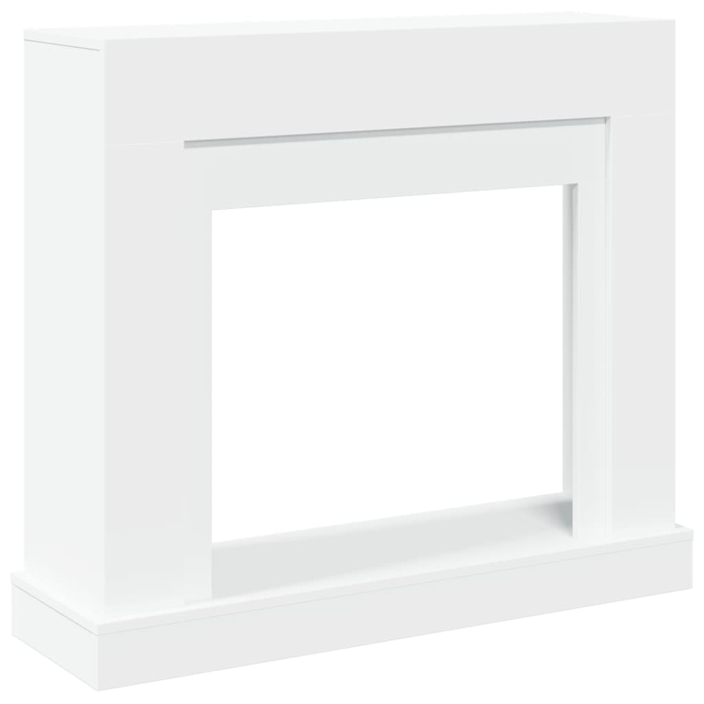 Vidaxl haardombouw 100x30x87,5 cm bewerkt hout wit