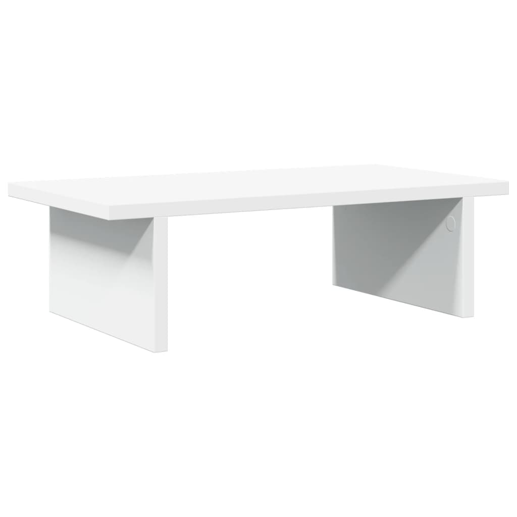 Vidaxx Monitorständer 50x27x15 cm Holzwerkstoff weiß