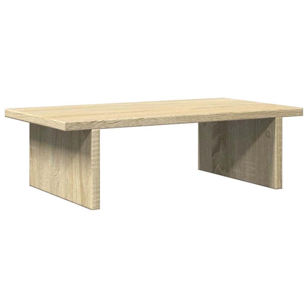 Vidaxxl Monitorständer 50x27x15 cm, Holzwerkstoff Sonoma-Eiche-farbig