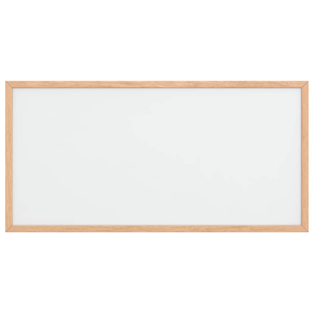 Vidaxl magnetisch whiteboard met massief grenenhouten frame 60x30 cm