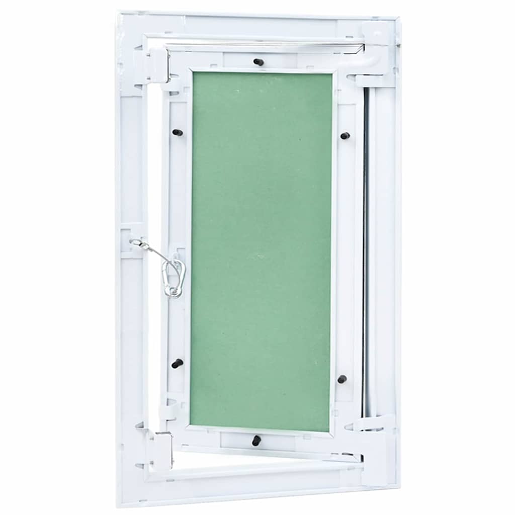 Vidaxl toegangs paneel groen en zilver 30 x 45 cm
