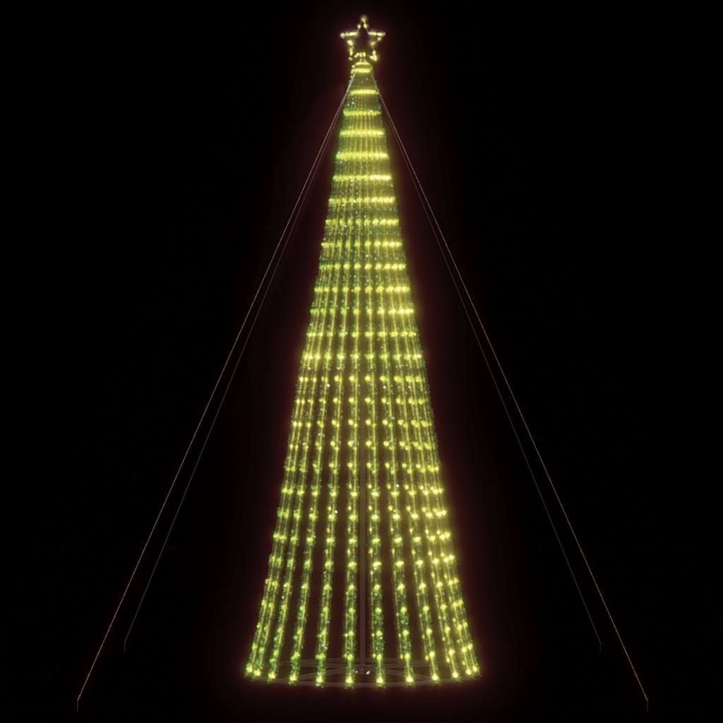 Vidaxxl LED-Weihnachtsbaum 1028 LEDs warmweiß 403 cm