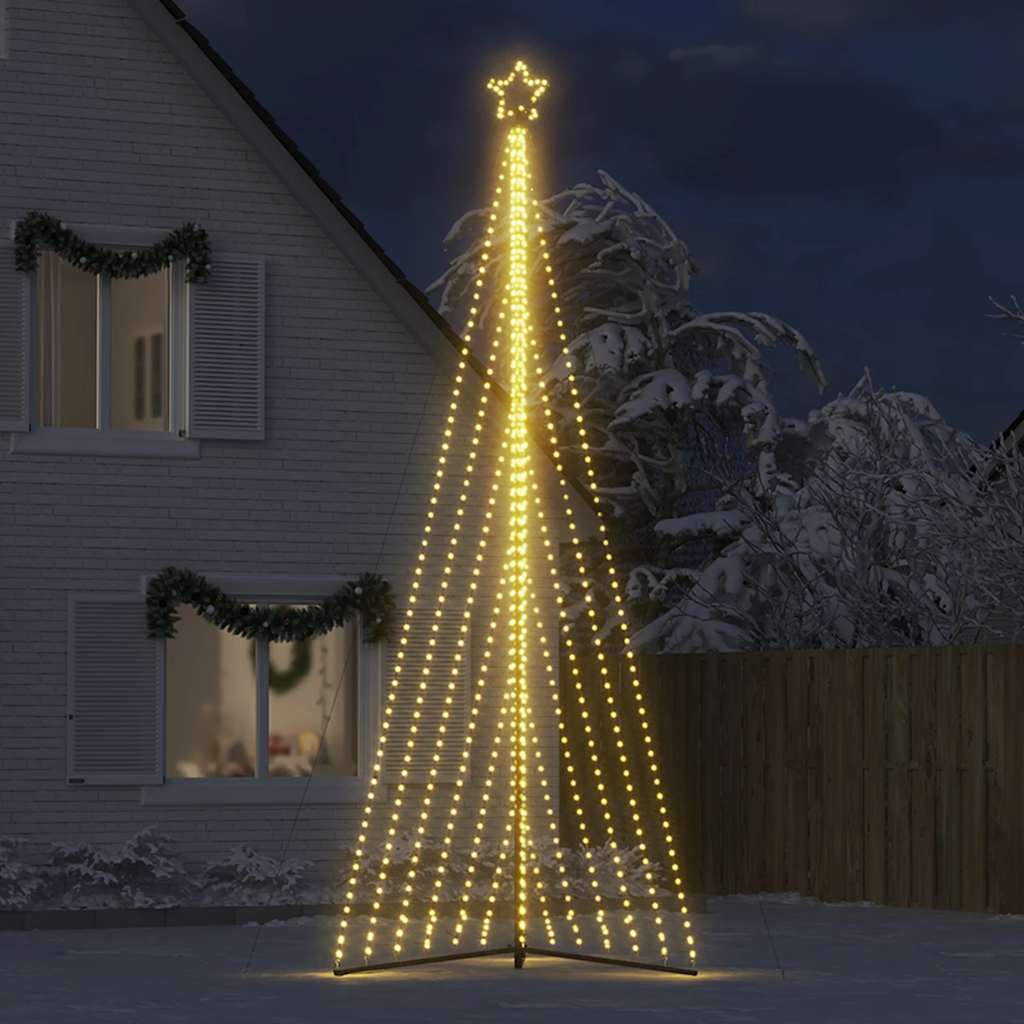 Vidaxxl LED-Weihnachtsbaum 789 LEDs warmweiß 476 cm