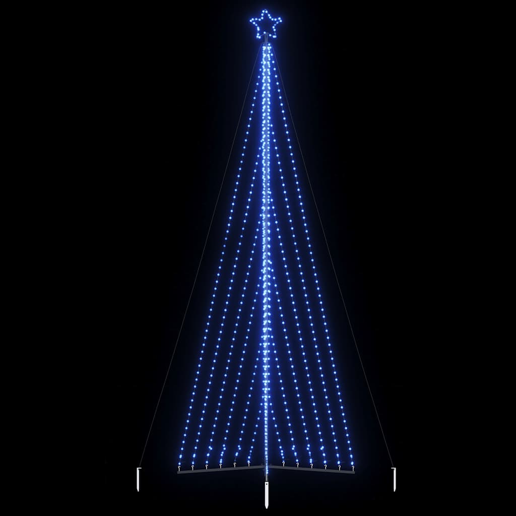 Vidaxxl LED-Weihnachtsbaum 789 LEDs 476 cm blau