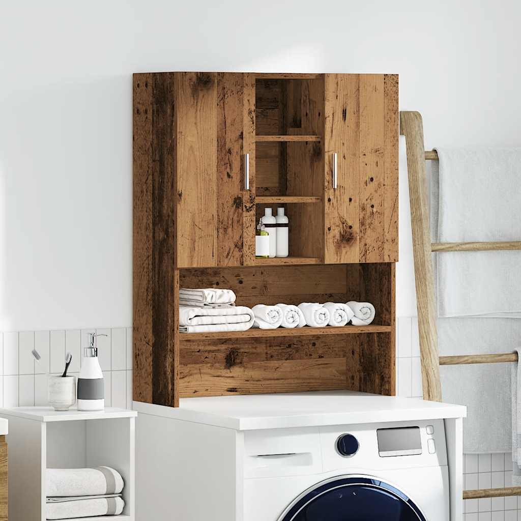 Vidaxx Waschmaschinenschrank 70,5x25,5x90 cm altholzfarben