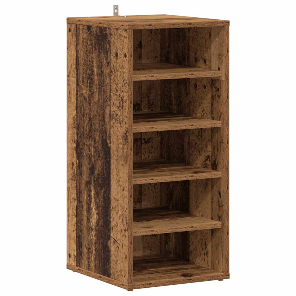 Vidaxx Schuhschrank 32x35x70 cm Fertigholz, altholzfarben