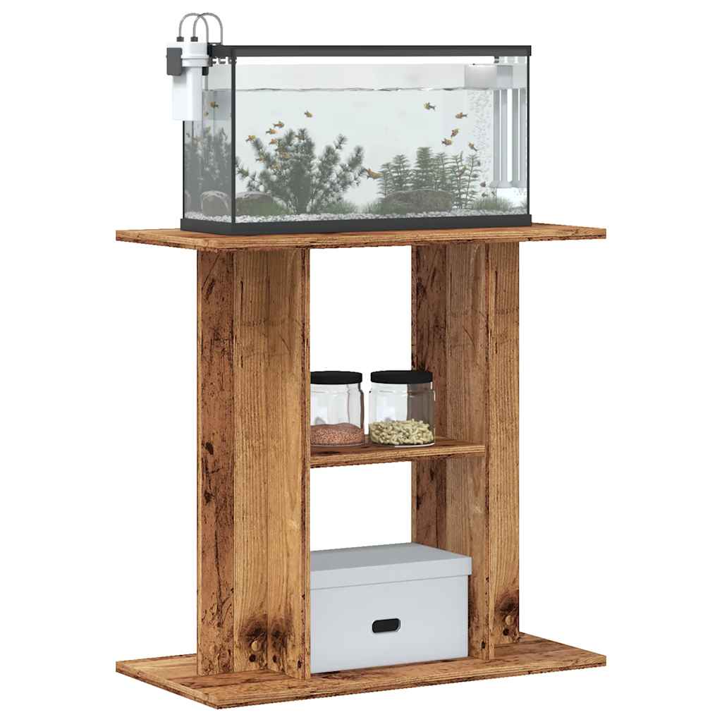 Vidaxx Aquarienständer 60x30x60 cm behandeltes Holz, altholzfarben