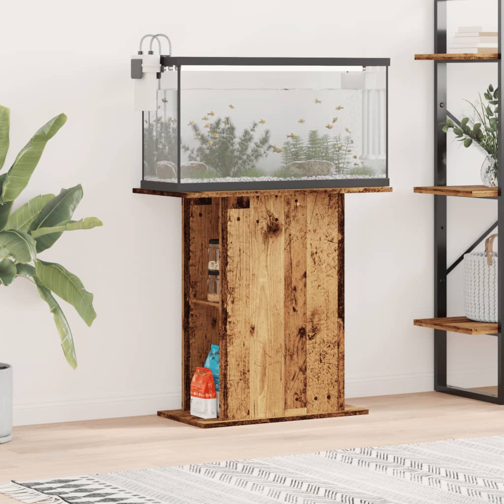 Vidaxx Aquarienständer 36x75x72,5 cm verarbeitetes Holz, altholzfarben