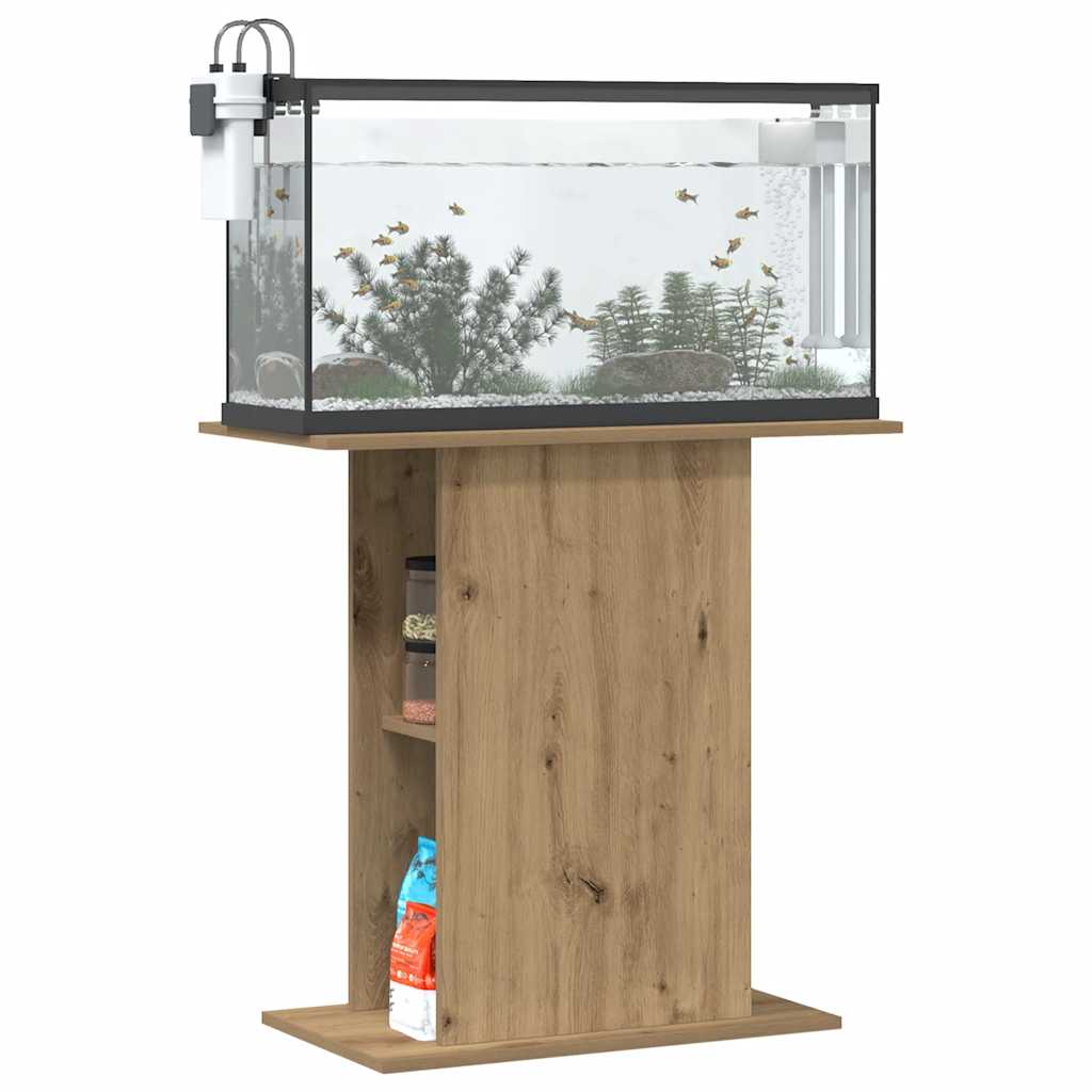Vidaxx Aquarienständer 36 x 75 x 72,5 cm, handgefertigtes Holz, handgefertigte Eiche