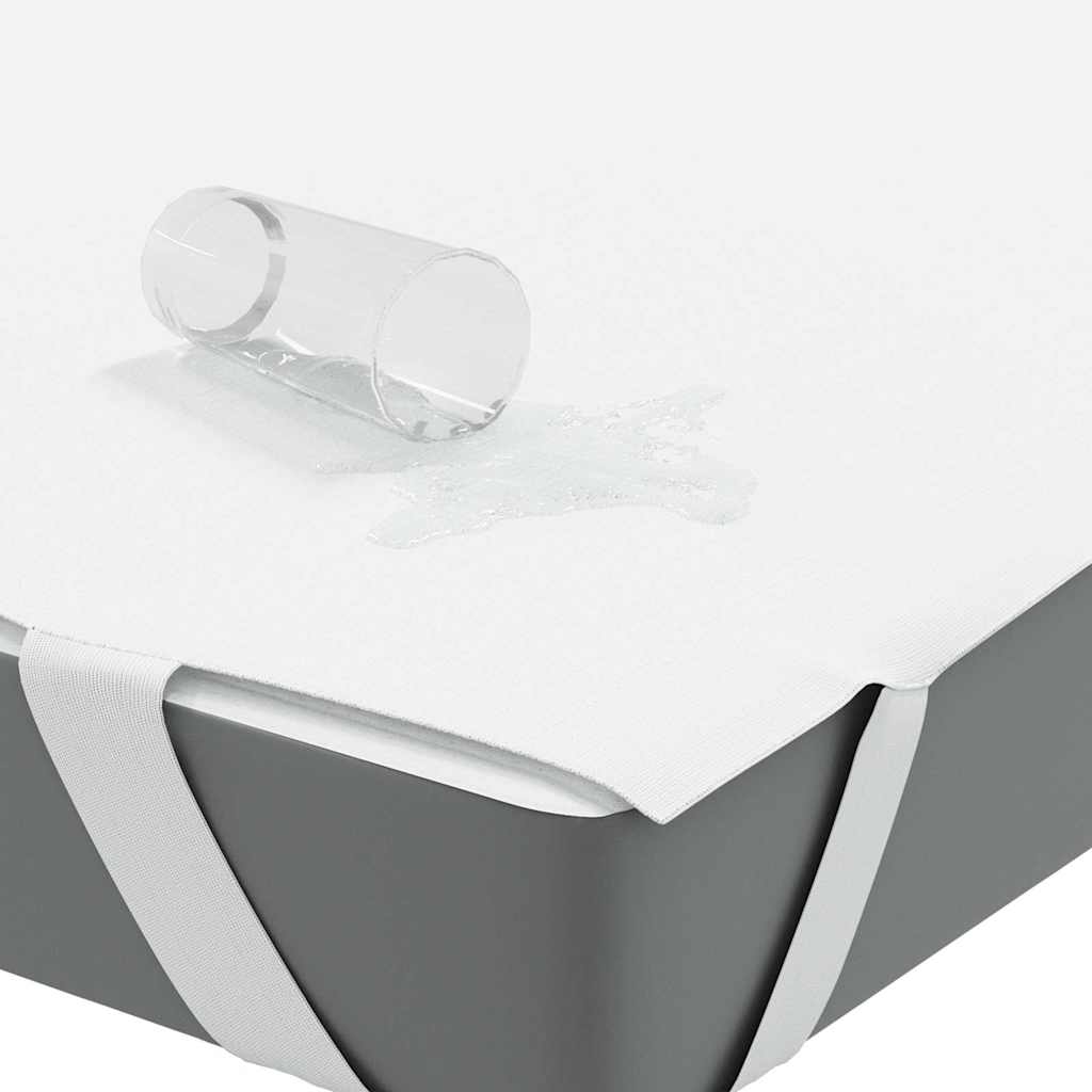 Vidaxl matrasbeschermer waterdicht 100x220 cm wit
