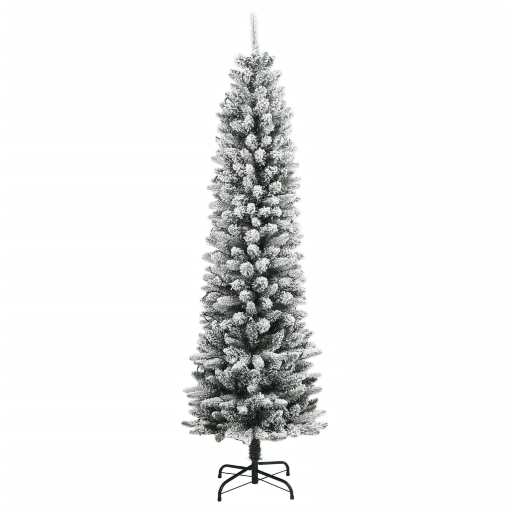 Vidaxl kunstkerstboom met 150 led's en sneeuw 150 cm