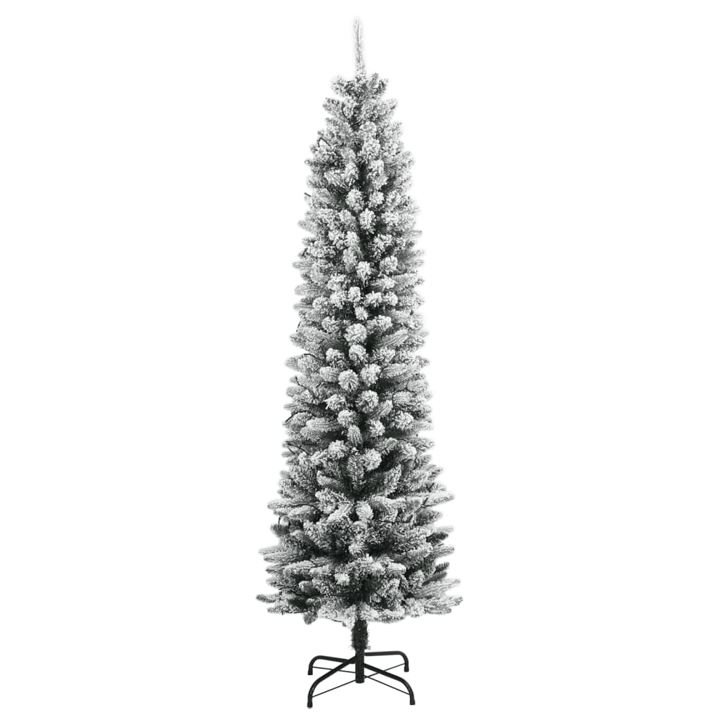 Vidaxl kunstkerstboom met 300 led's en sneeuw 240 cm