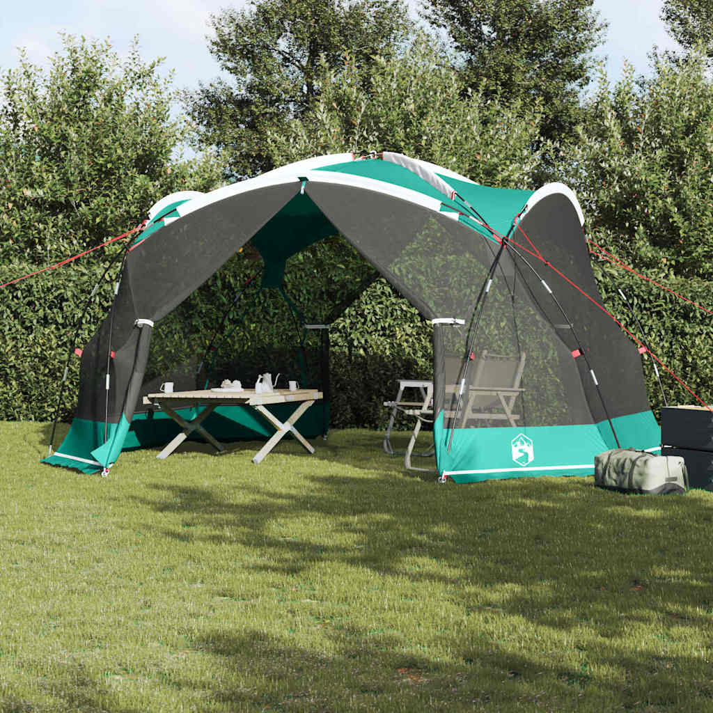 Vidaxl muskietentent met dak zeegroen 434 x 434 x 230 cm