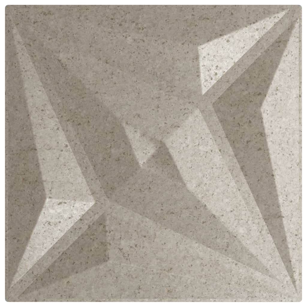 Vidaxx 48 Stück Wandpaneele Stern 12 m² 50x50 cm XPS Beton
