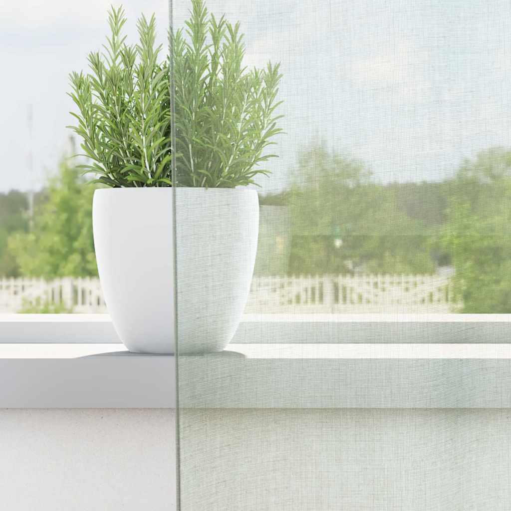 Vidaxl gordijnen voile met roedezakken 2 st lichtgrijs