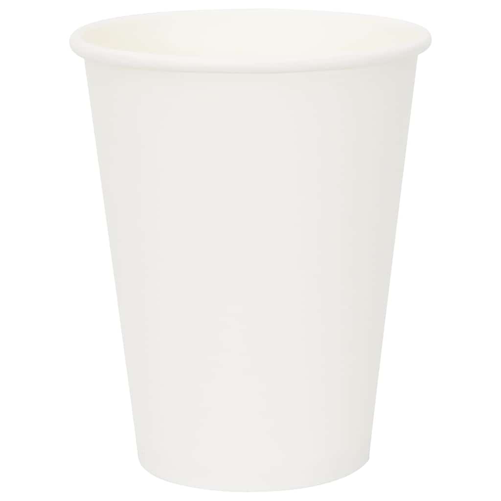 VidaXL Papierkaffeetassen 1000 Stück 12oz 300 ml weiß