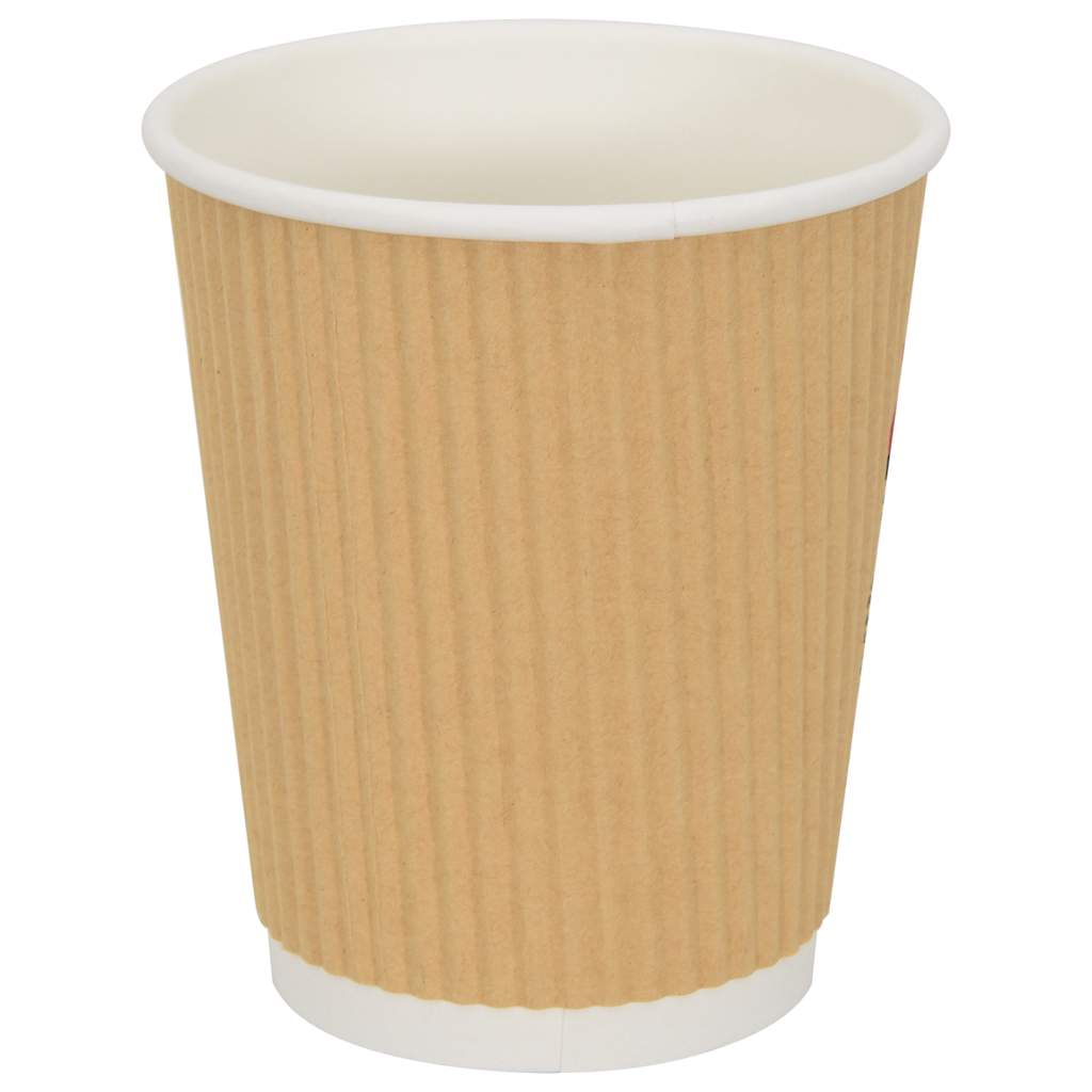 VidaXL Papierkaffeetassen 500 Stück 8oz 200 ml braun