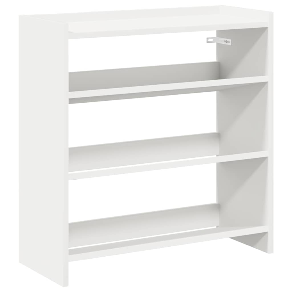 Vidaxx Schuhregal 60x25x62 cm, lackiertes Holz weiß