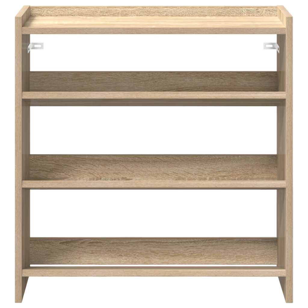 Vidaxx Schuhregal 60x25x62 cm, fertiges Holz Sonoma-Eiche-farbig
