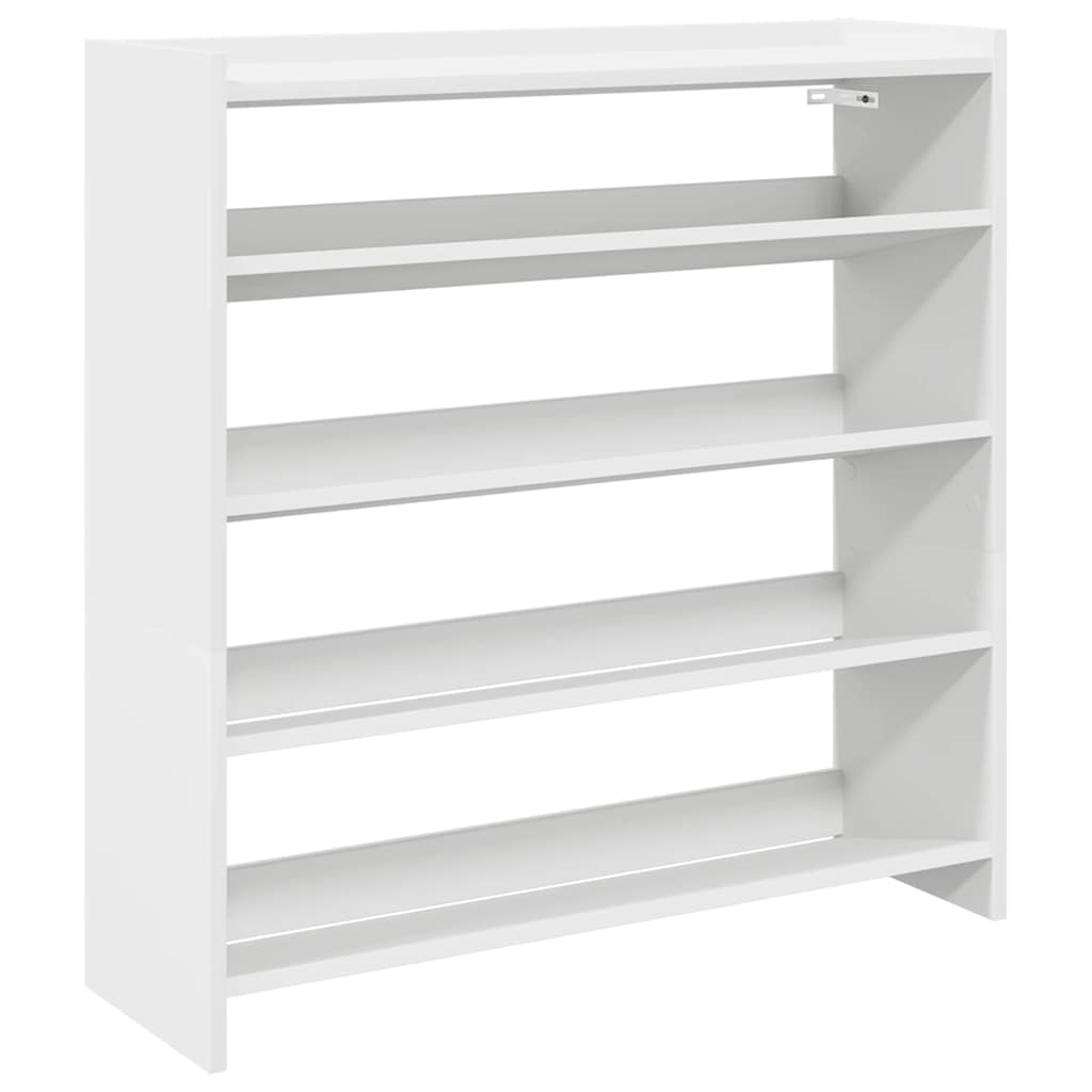 Vidaxx Schuhregal 80x25x81 cm, fertiges Holz weiß