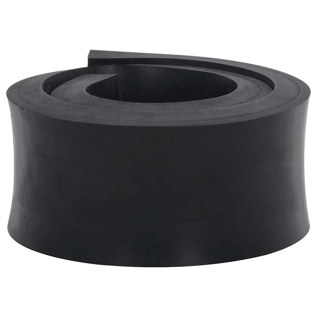 Vidaxxl Gummikante für Schneepflug 120x8x2 cm schwarz