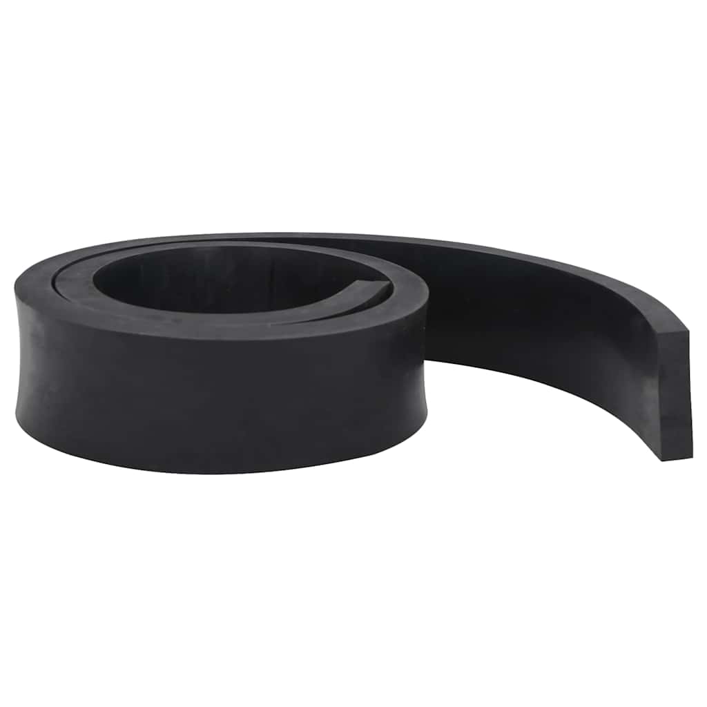 Vidaxxl Gummikante für Schneepflug 200x8x2 cm schwarz