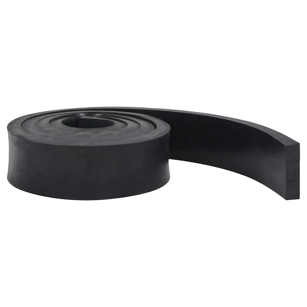 Vidaxxl Gummikante für Schneepflug 250x10x2 cm schwarz