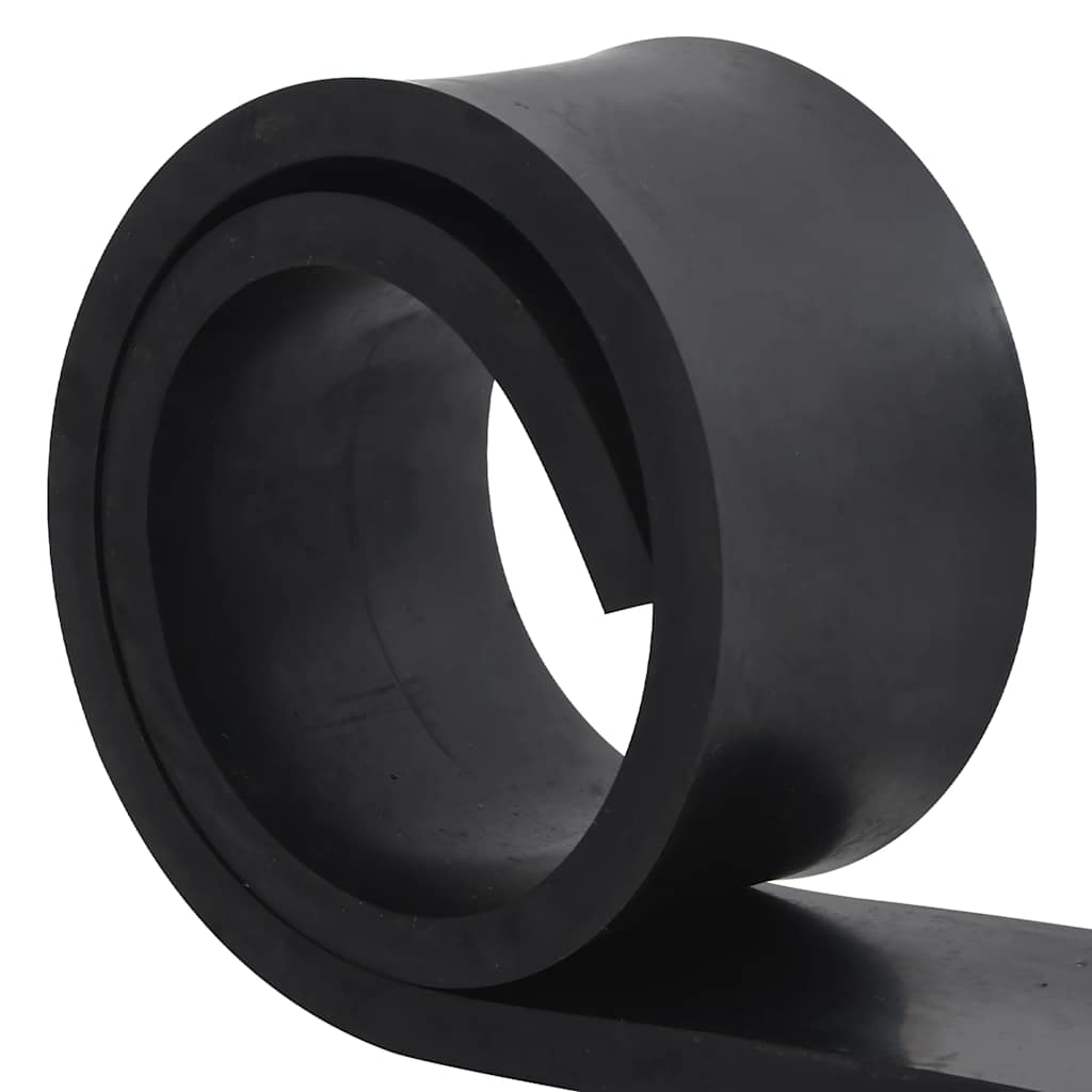 Vidaxxl Gummikante für Schneepflug 100x15x2 cm schwarz