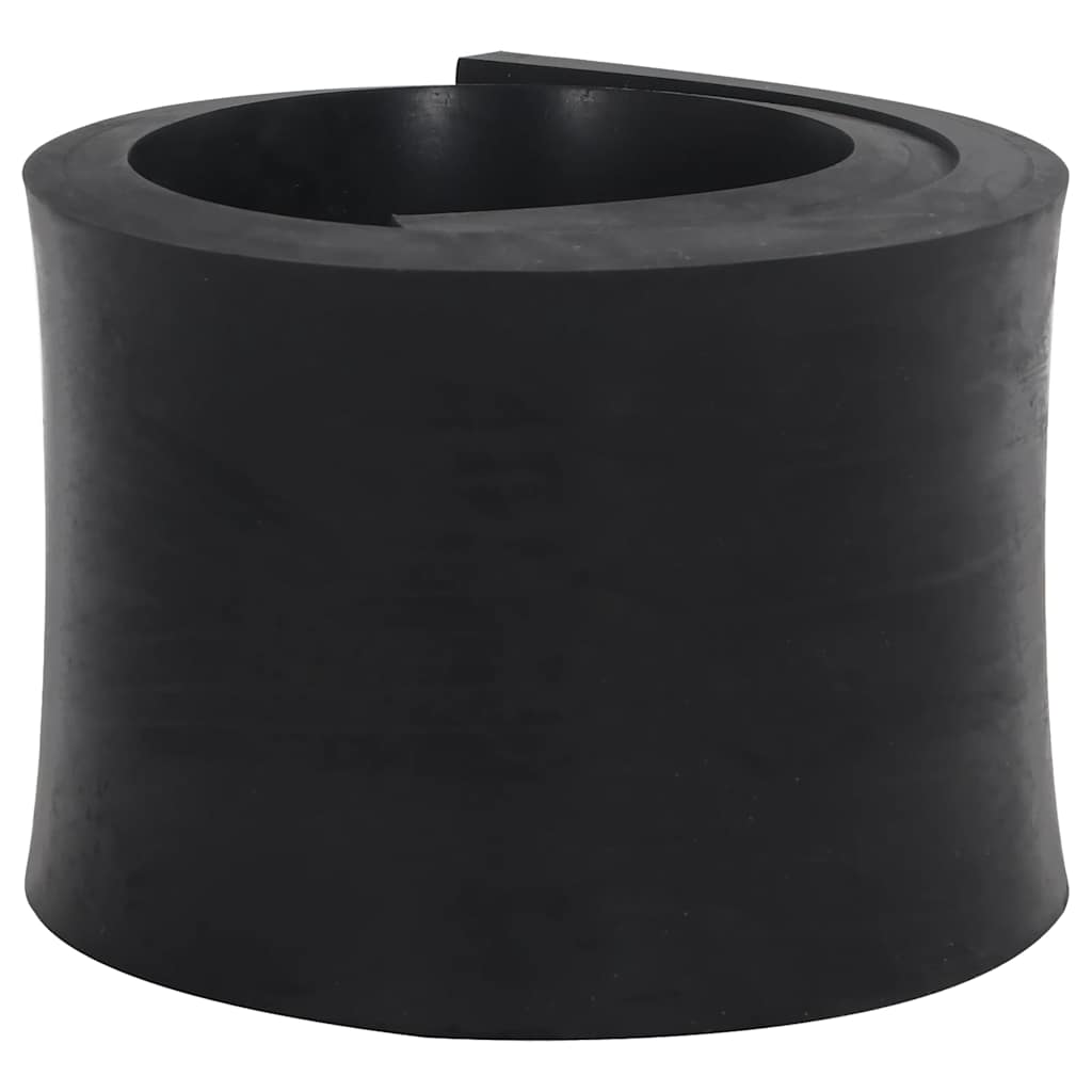 VidaXL Gummikante für Schneepflug 120x15x2 cm schwarz
