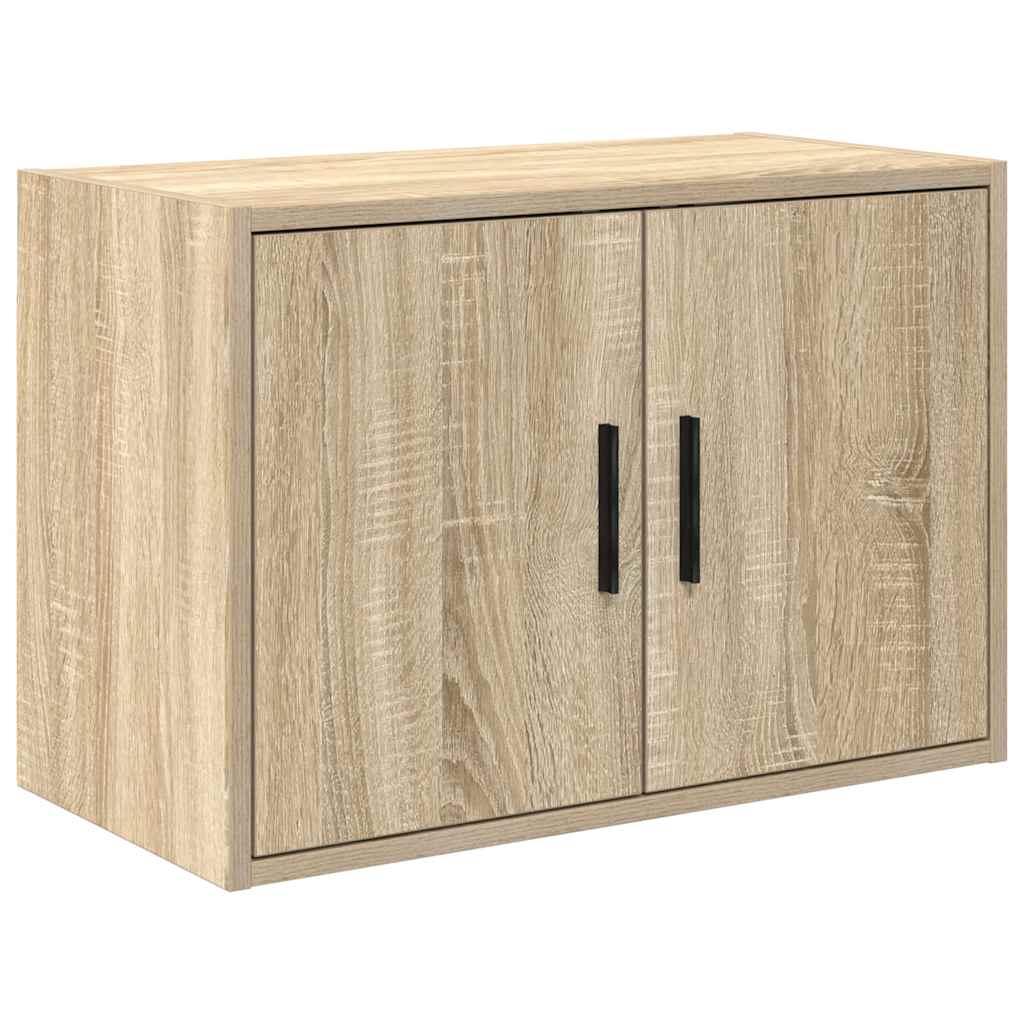 Vidaxl garagewandkast sonoma bewerkt hout eikenkleurig