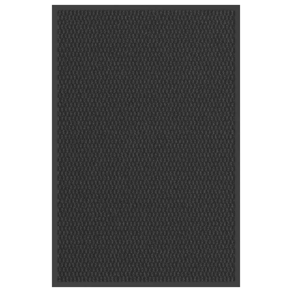 Vidaxl deurmat 60x90 cm zwart