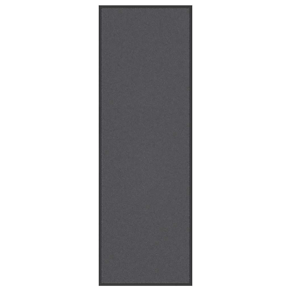 Vidaxl deurmat 60x180 cm antracietkleurig