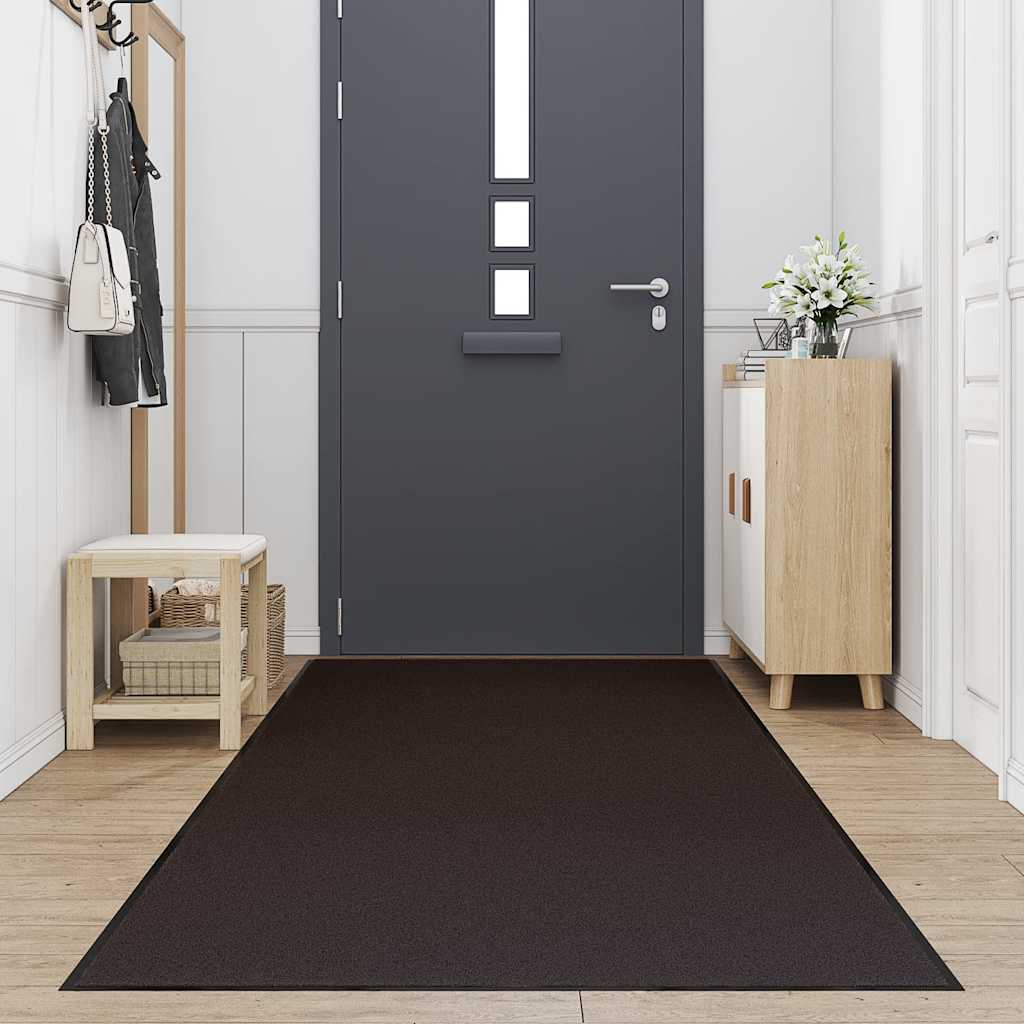 Vidaxl deurmat 115x400 cm bruin