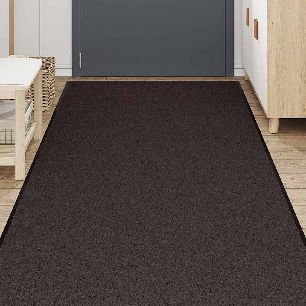 Vidaxl deurmat 115x400 cm bruin